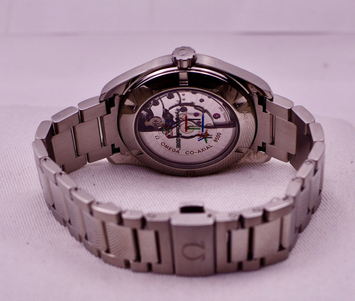 Case #611 — Omega Seamaster AquaTerra Pyeong Chang Olympics Special Edition 66/2018 Ref. 522.10.42.21.03.001
