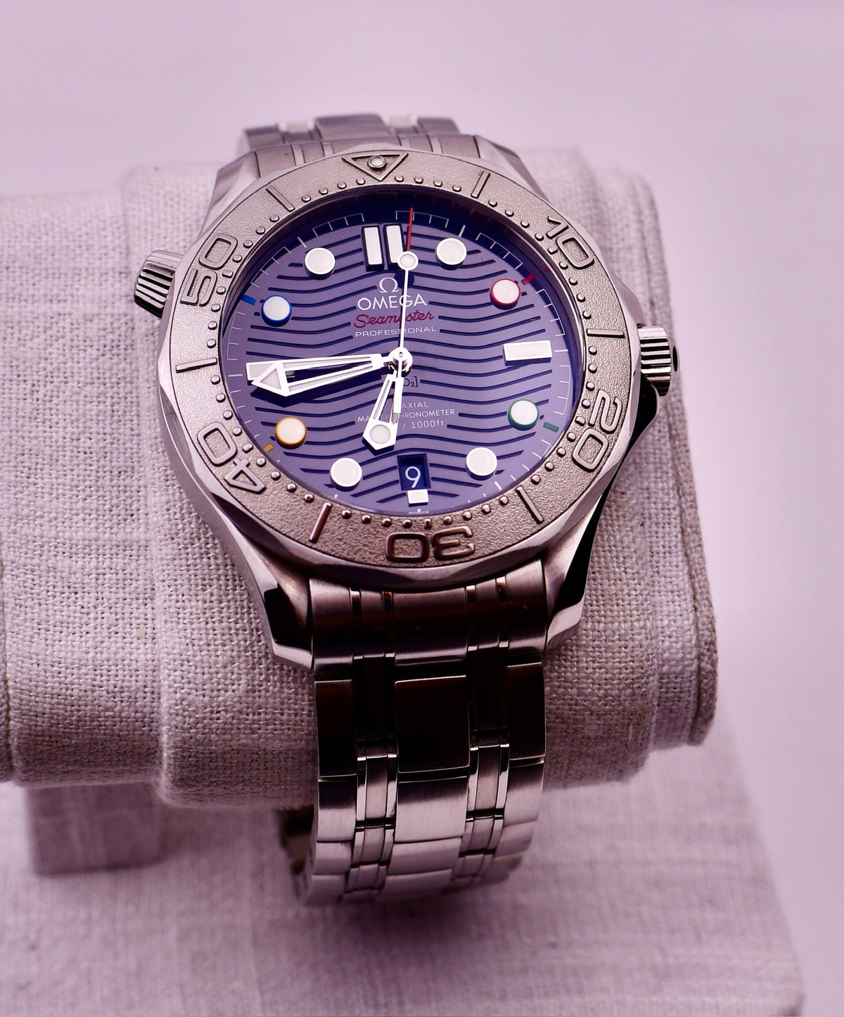 Case #578 — Omega Seamaster Diver 300M Beijing 2022 Special Edition Ref. 522.30.42.20.03.001