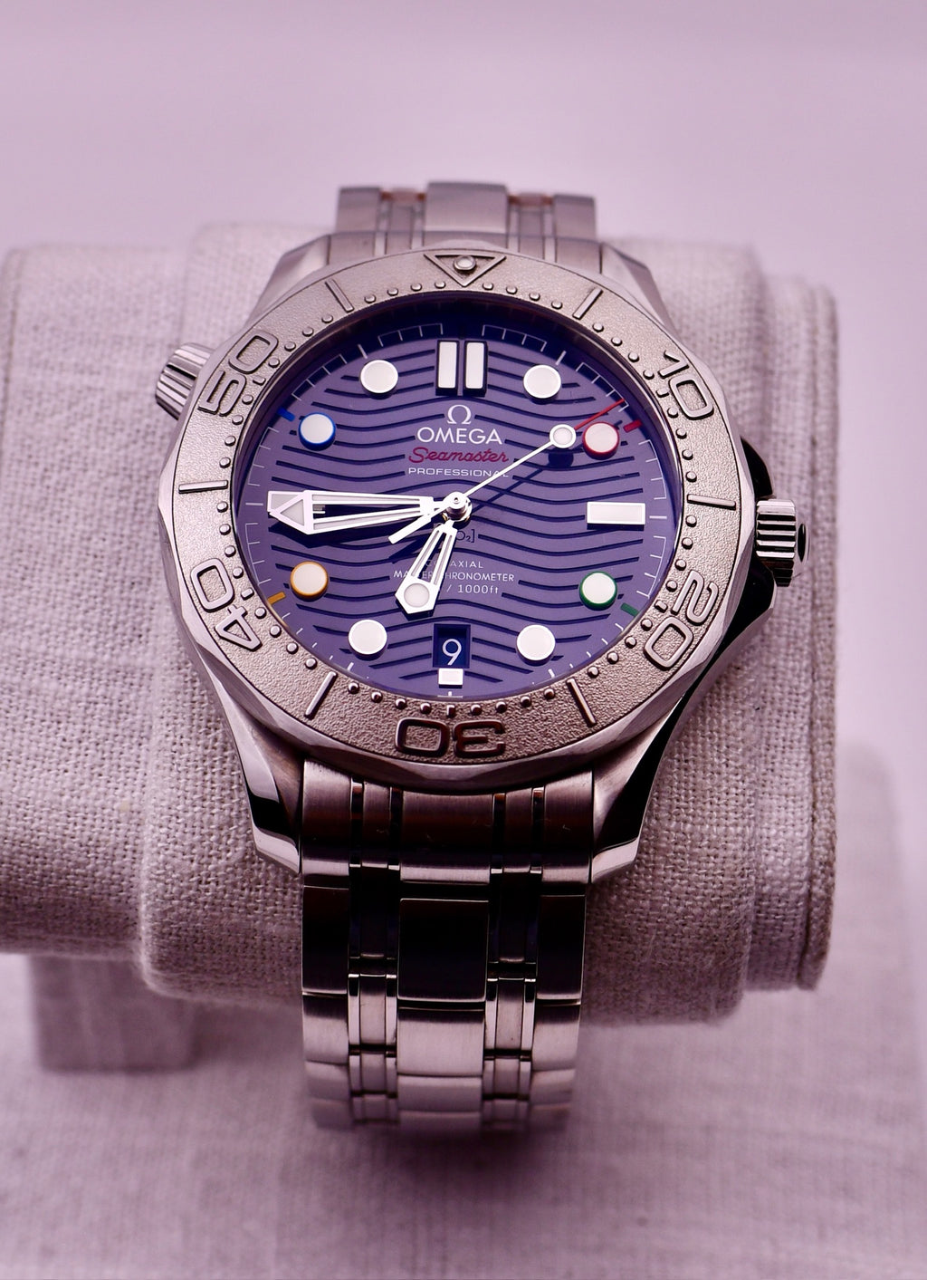 Case #578 — Omega Seamaster Diver 300M Beijing 2022 Special Edition Ref. 522.30.42.20.03.001