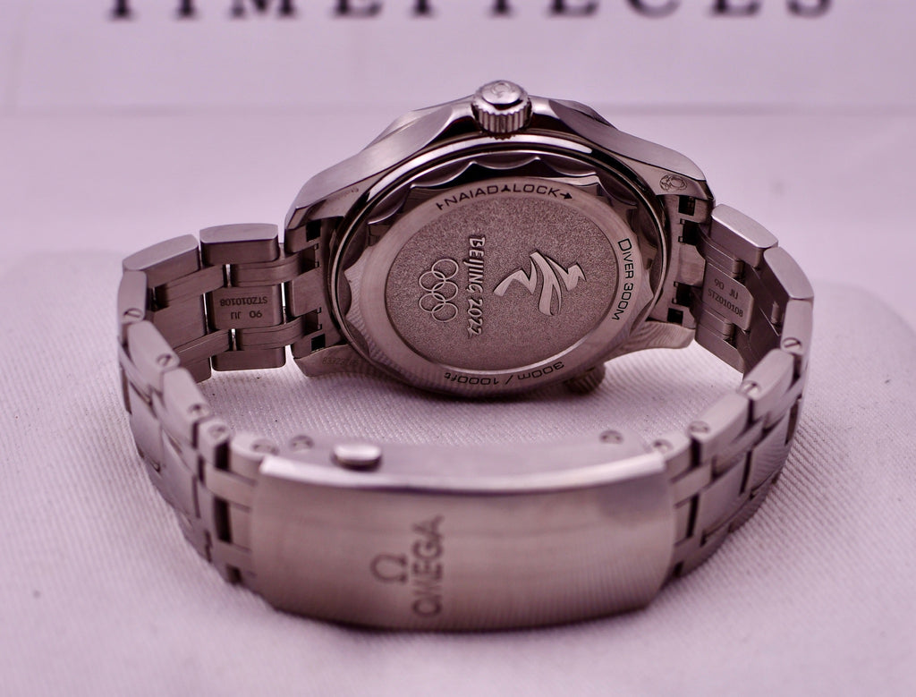 Case #578 — Omega Seamaster Diver 300M Beijing 2022 Special Edition Ref. 522.30.42.20.03.001