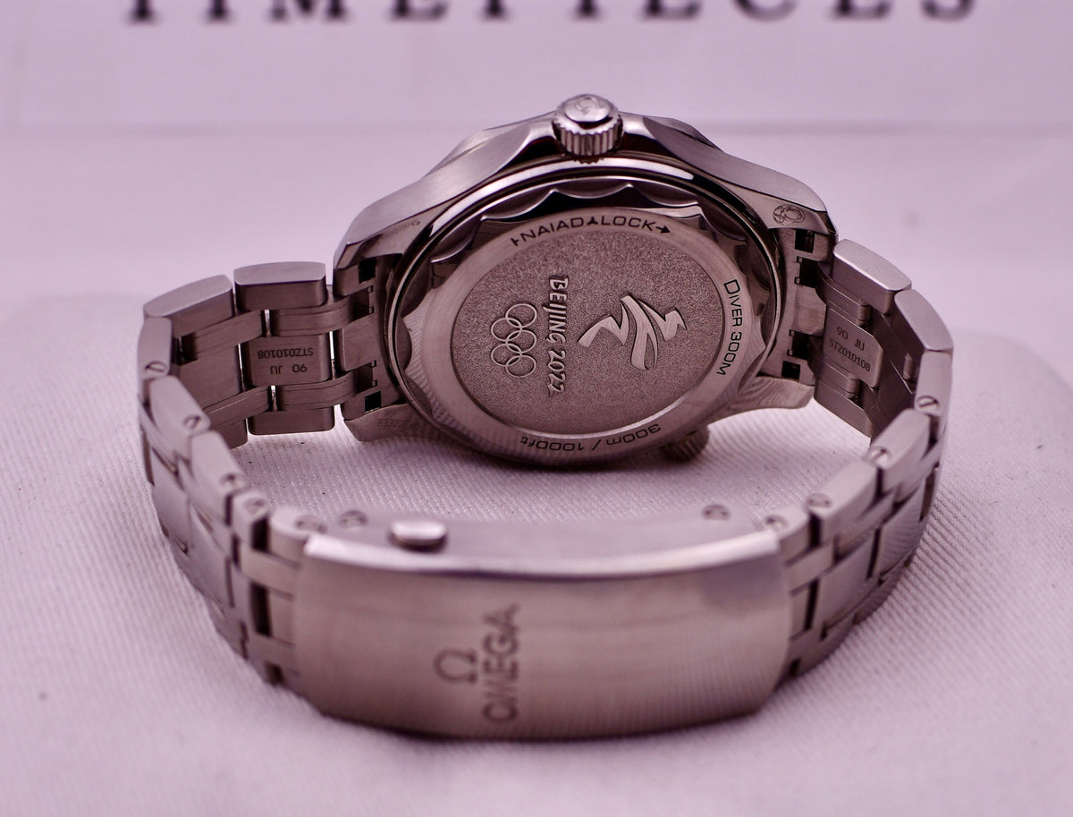 Case #578 — Omega Seamaster Diver 300M Beijing 2022 Special Edition Ref. 522.30.42.20.03.001