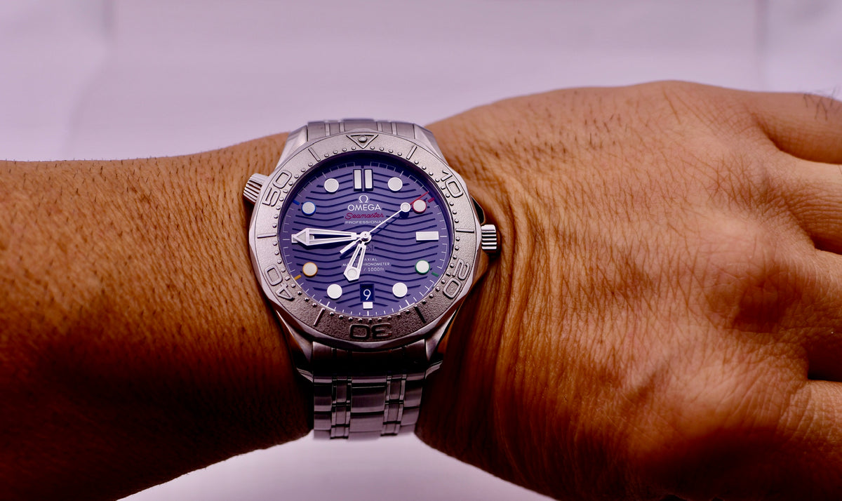 Case #578 — Omega Seamaster Diver 300M Beijing 2022 Special Edition Ref. 522.30.42.20.03.001