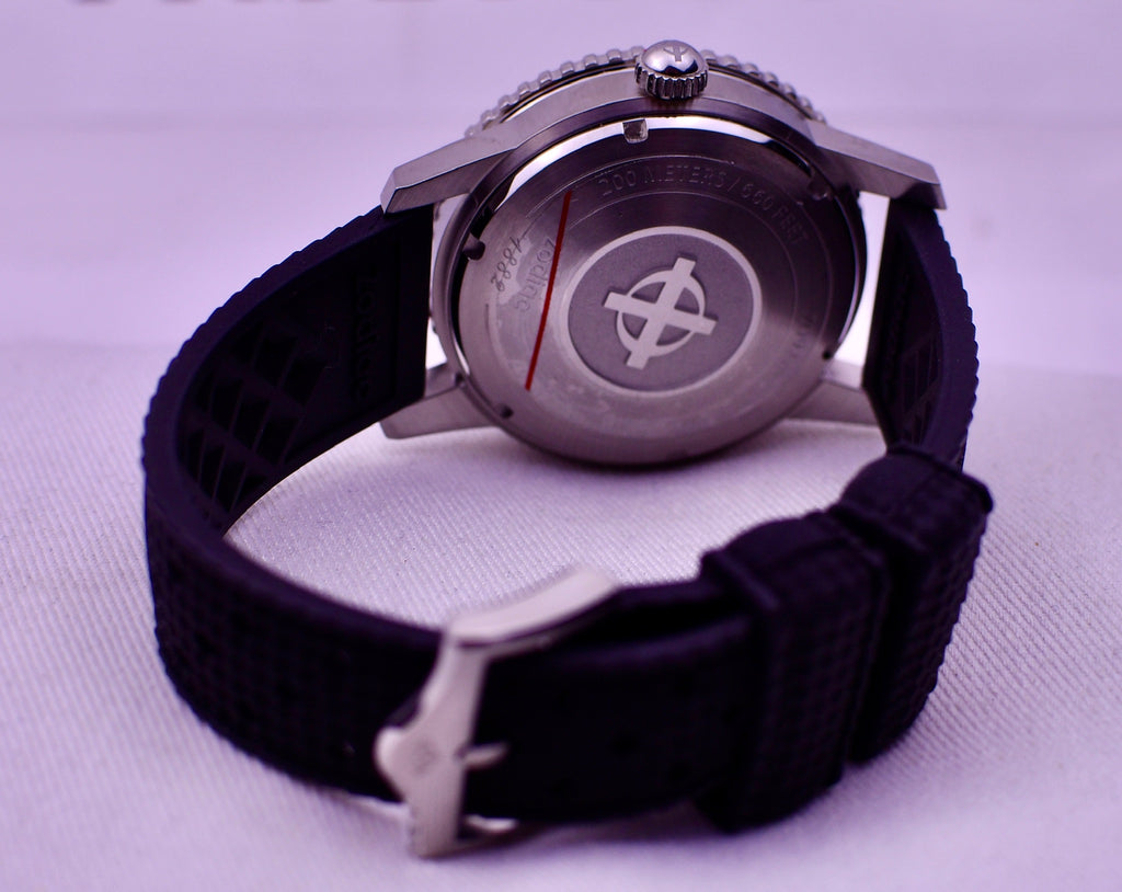 Case #640 — Zodiac Super Sea Wolf Compression Automatic Blue Dial Rubber Ref. ZO9275