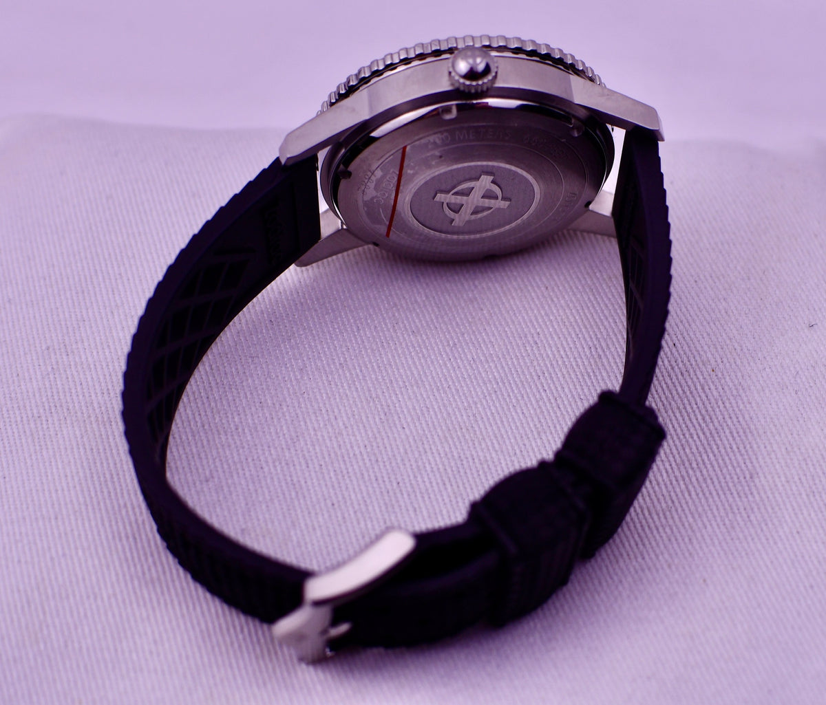 Case #640 — Zodiac Super Sea Wolf Compression Automatic Blue Dial Rubber Ref. ZO9275