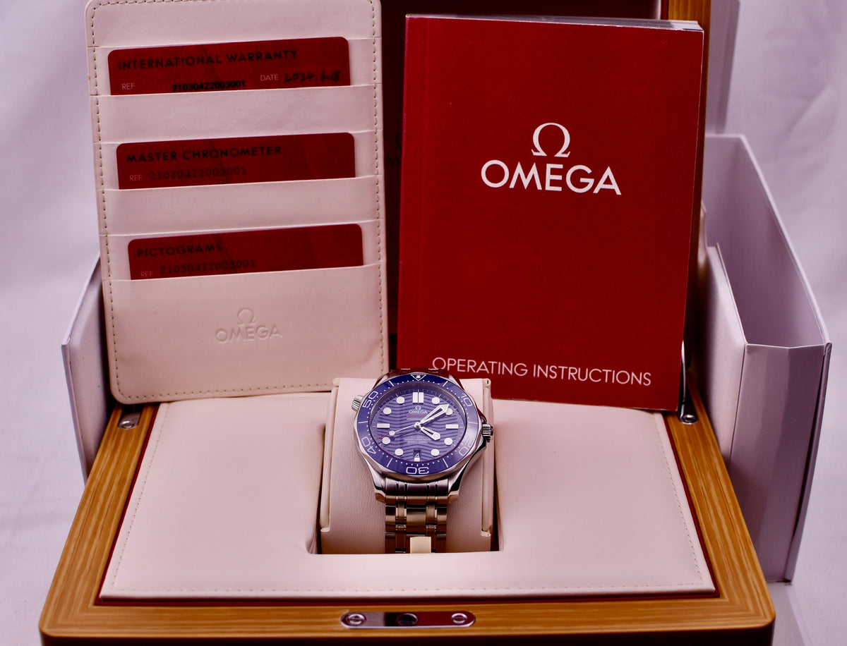 Case #662 — Omega Seamaster Professional 300 (Blue-Steel) Ref. 210.30.42.20.03.001