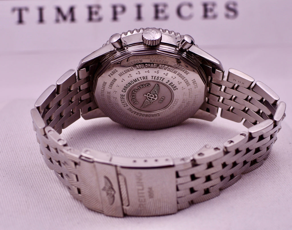 Case #659 — Breitling 46 MM Navitimer GMT "World" Ref. A24322
