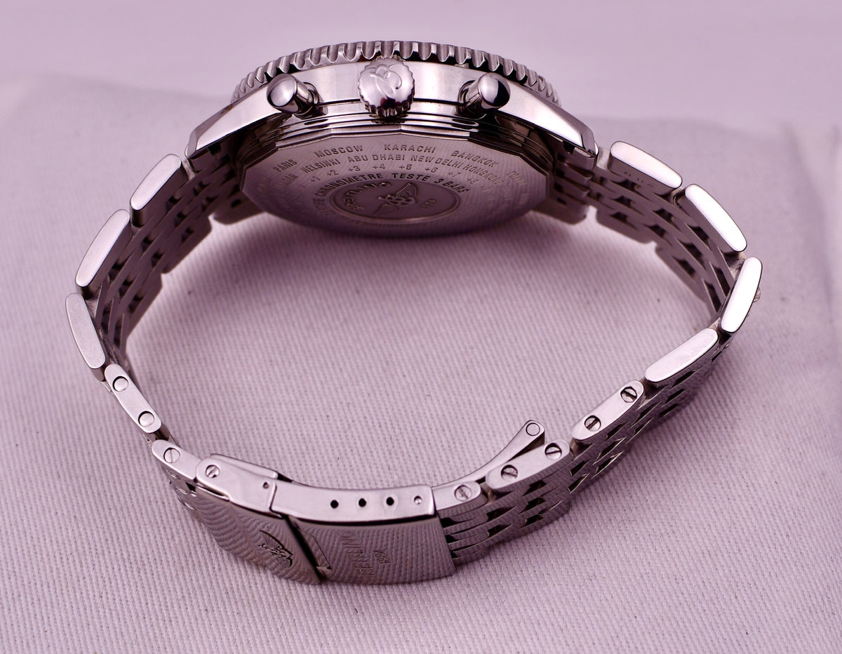 Case #659 — Breitling 46 MM Navitimer GMT "World" Ref. A24322
