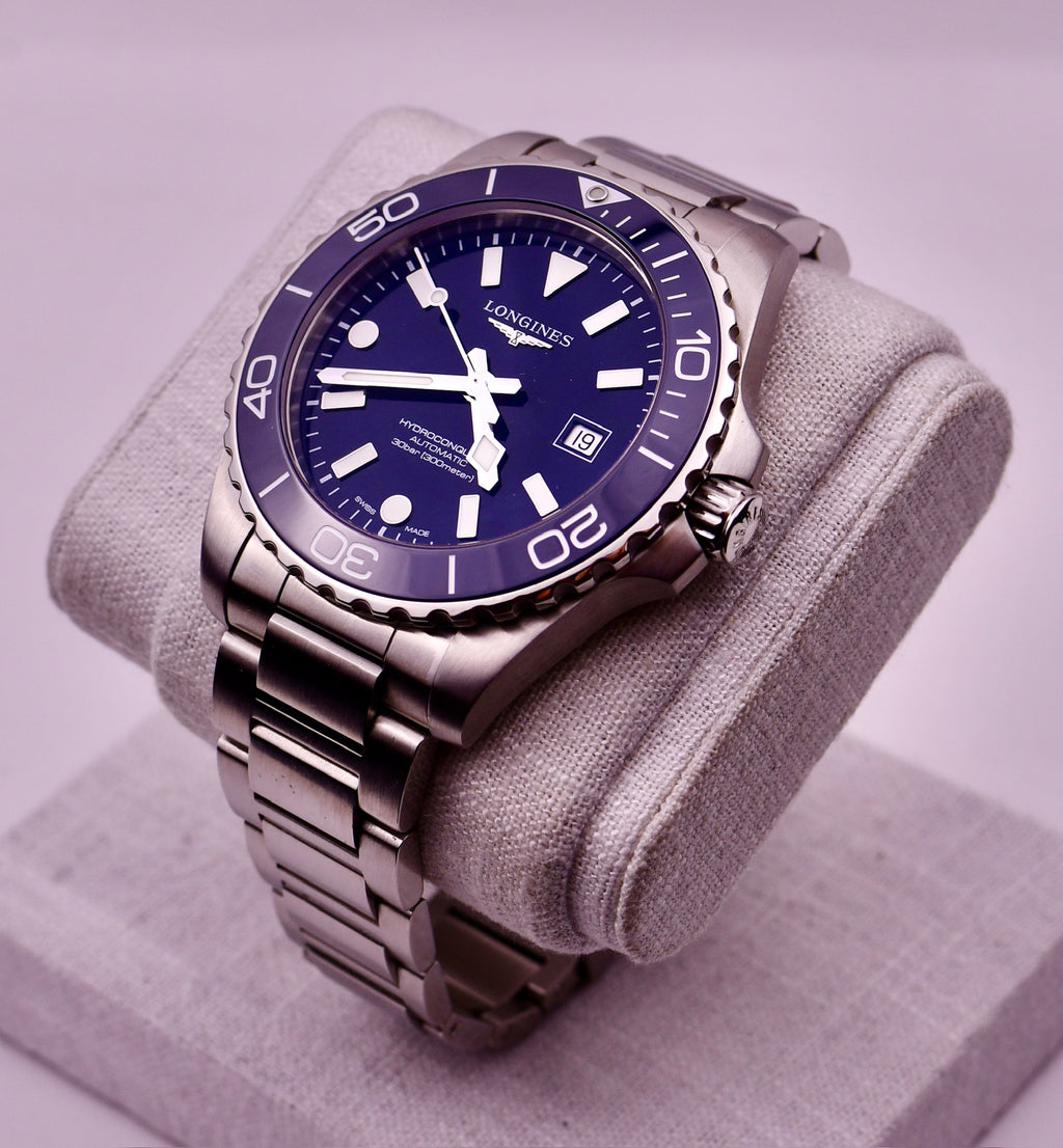 Case #656 — Longines Hydroconquest 41 (Blue) Ref. L3.788.4.96.6