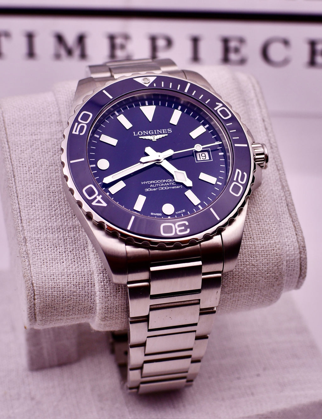 Case #656 — Longines Hydroconquest 41 (Blue) Ref. L3.788.4.96.6