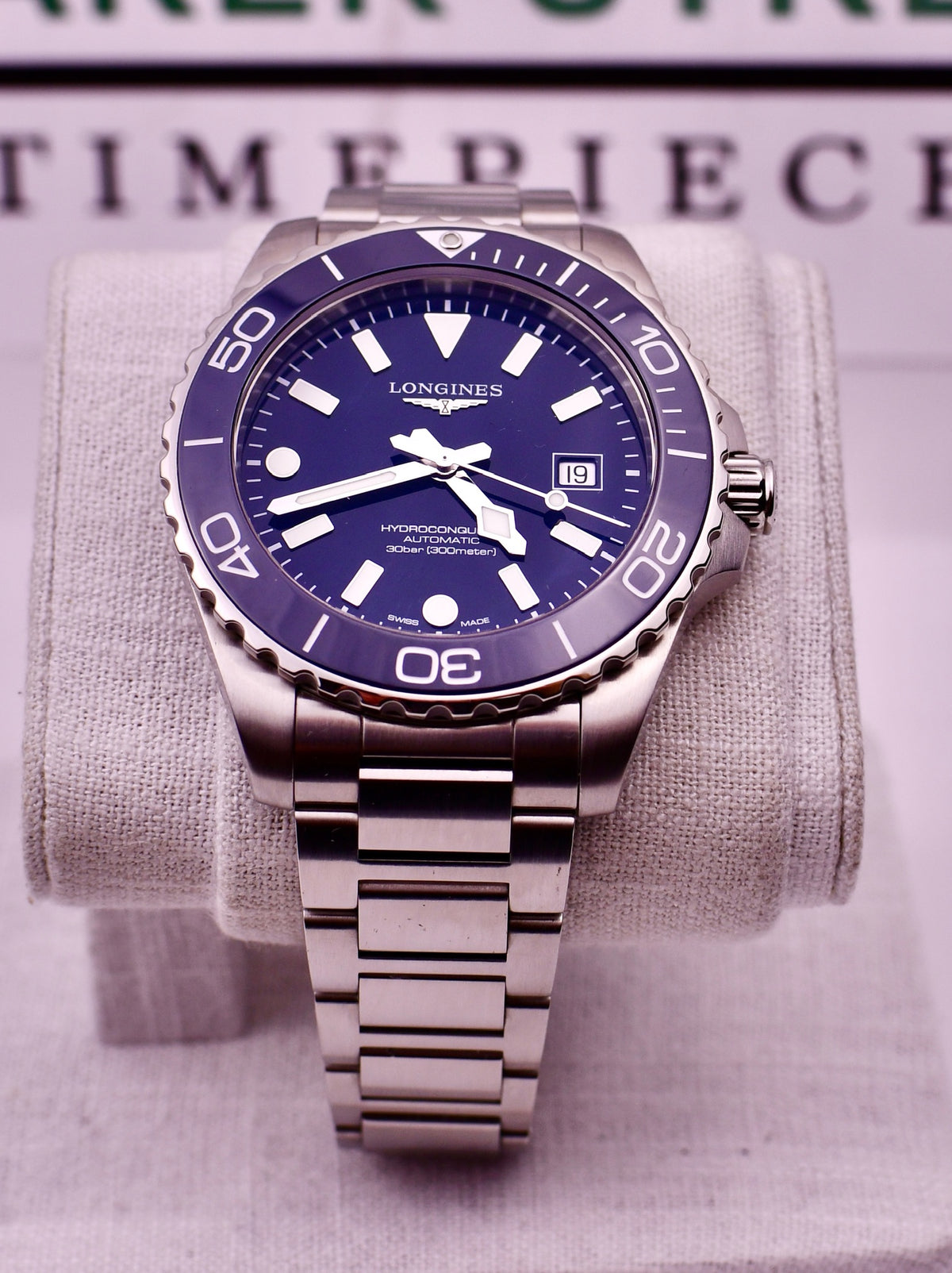 Case #656 — Longines Hydroconquest 41 (Blue) Ref. L3.788.4.96.6