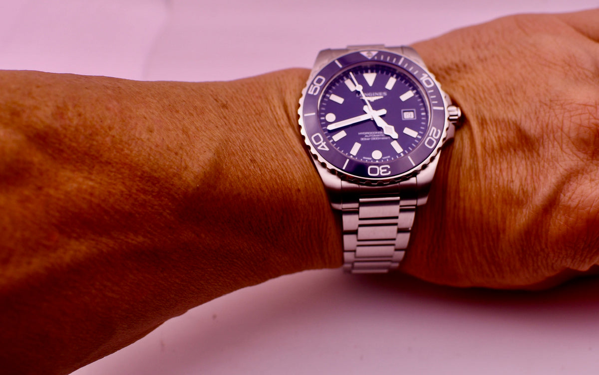 Case #656 — Longines Hydroconquest 41 (Blue) Ref. L3.788.4.96.6
