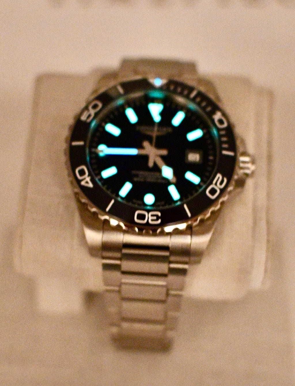 Case #656 — Longines Hydroconquest 41 (Blue) Ref. L3.788.4.96.6