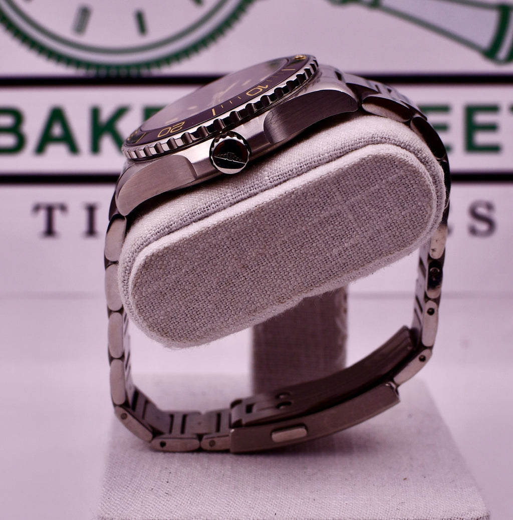 Case #655 — Longines HydroConquest GMT 41 “Rootbeer” Ref. L3.790.4.66.6
