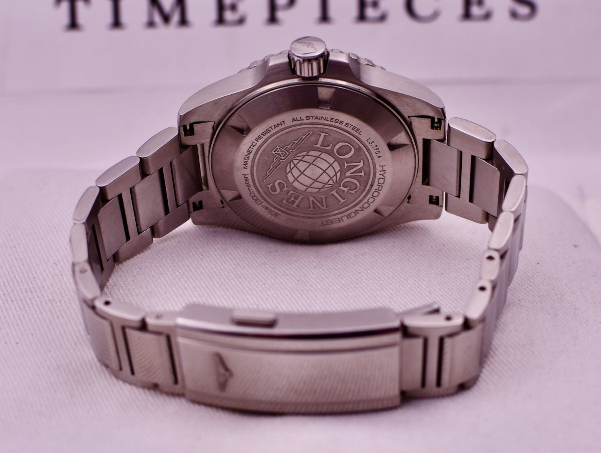 Case #655 — Longines HydroConquest GMT 41 “Rootbeer” Ref. L3.790.4.66.6