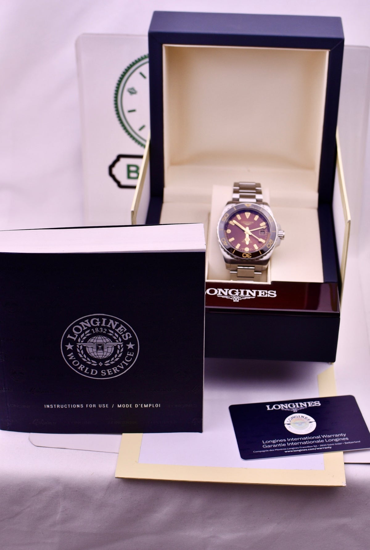 Case #655 — Longines HydroConquest GMT 41 “Rootbeer” Ref. L3.790.4.66.6