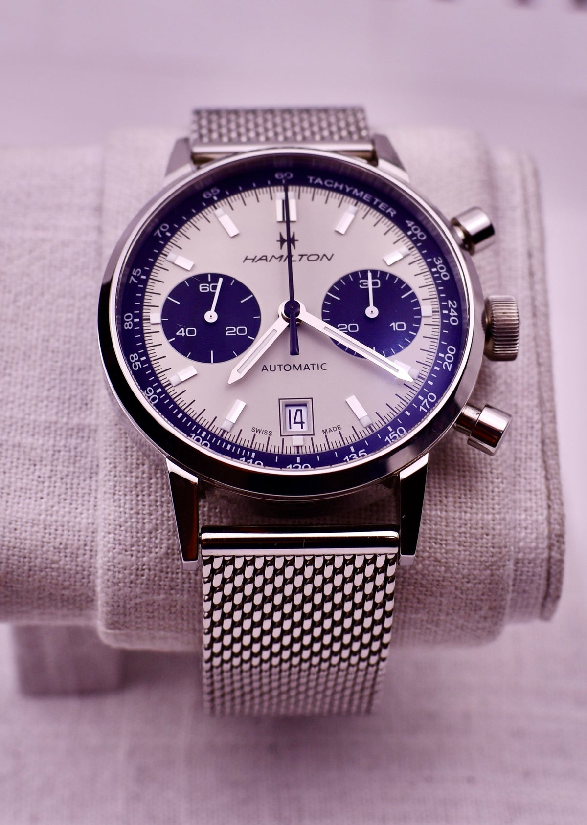 Case #654 — Hamilton Intra-Matic Auto Chrono Ref. H38416111