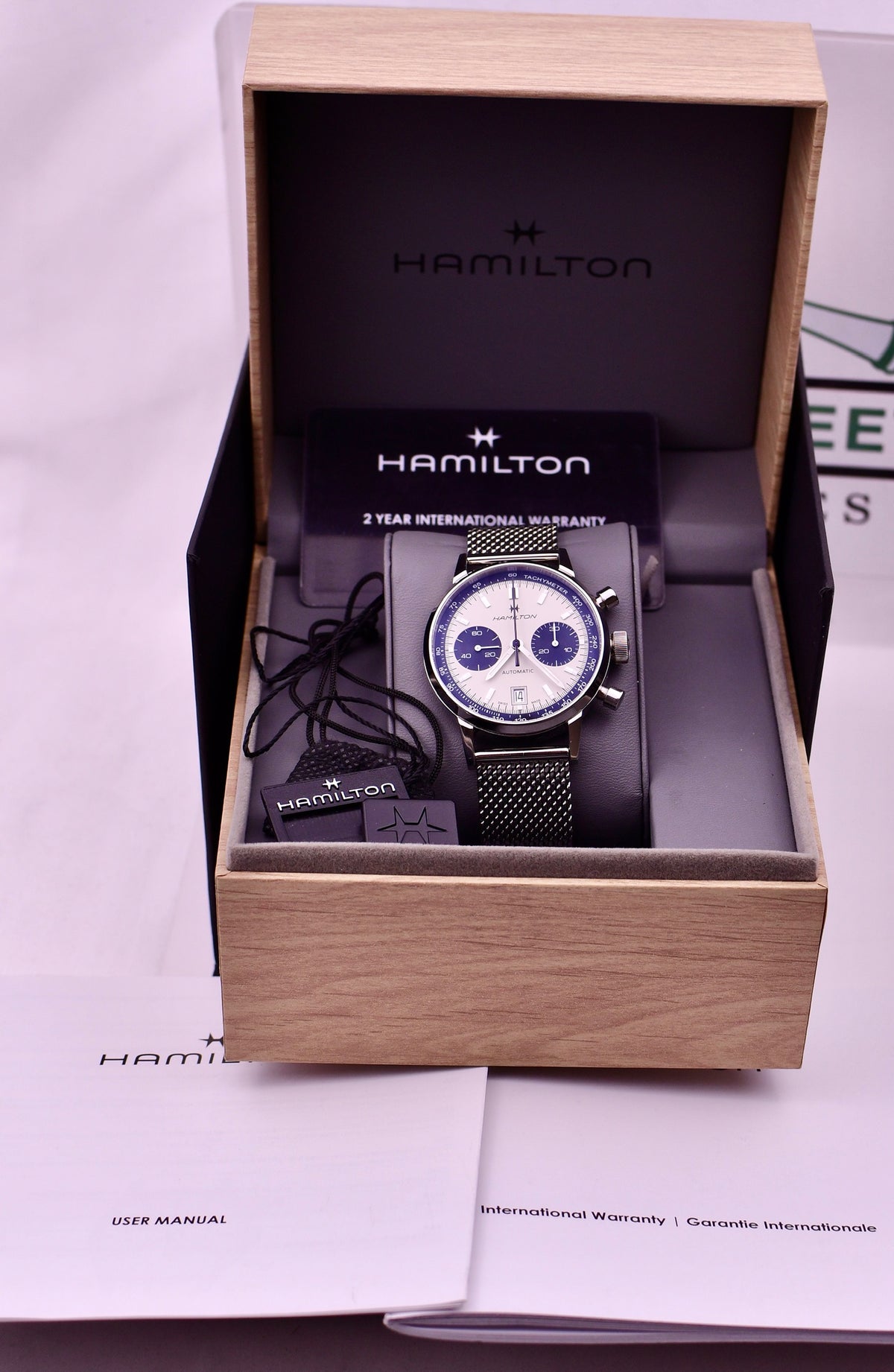 Case #654 — Hamilton Intra-Matic Auto Chrono Ref. H38416111