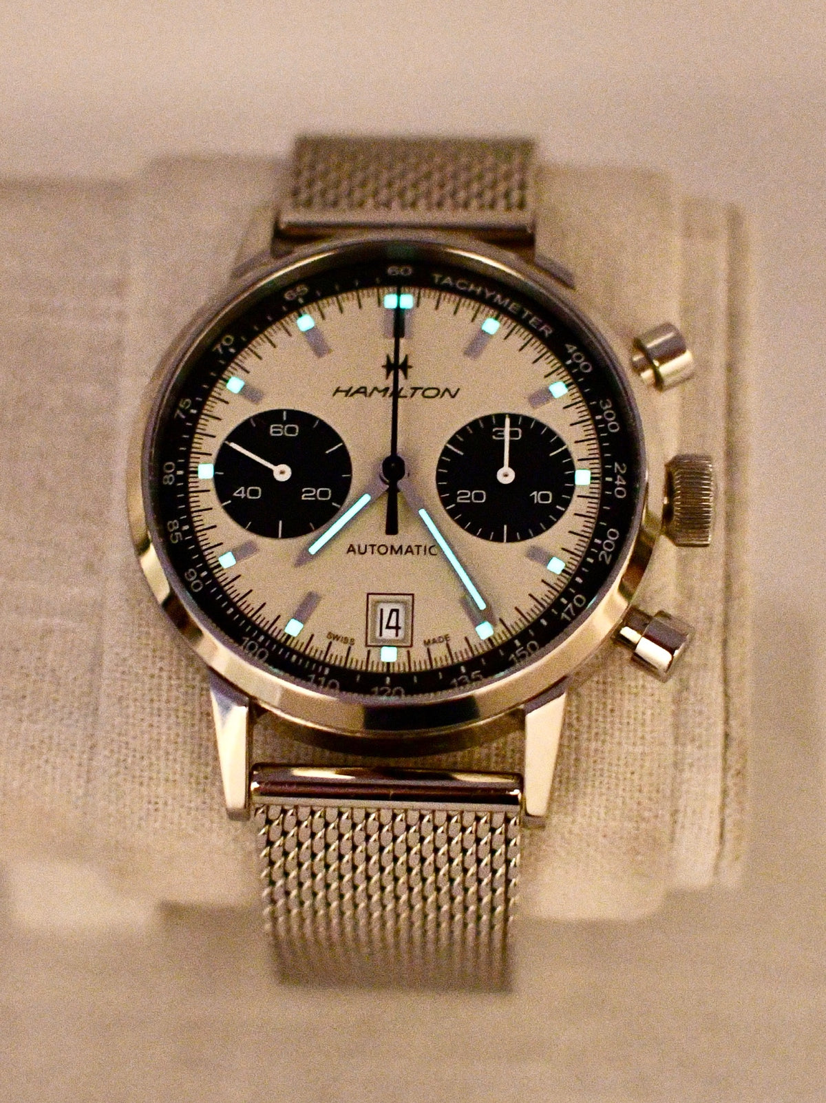 Case #654 — Hamilton Intra-Matic Auto Chrono Ref. H38416111