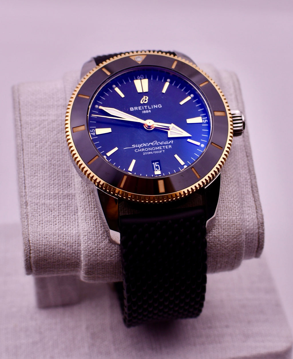 Case #668 — Breitling Superocean Heritage II (Two Tone) Ref. UB2030