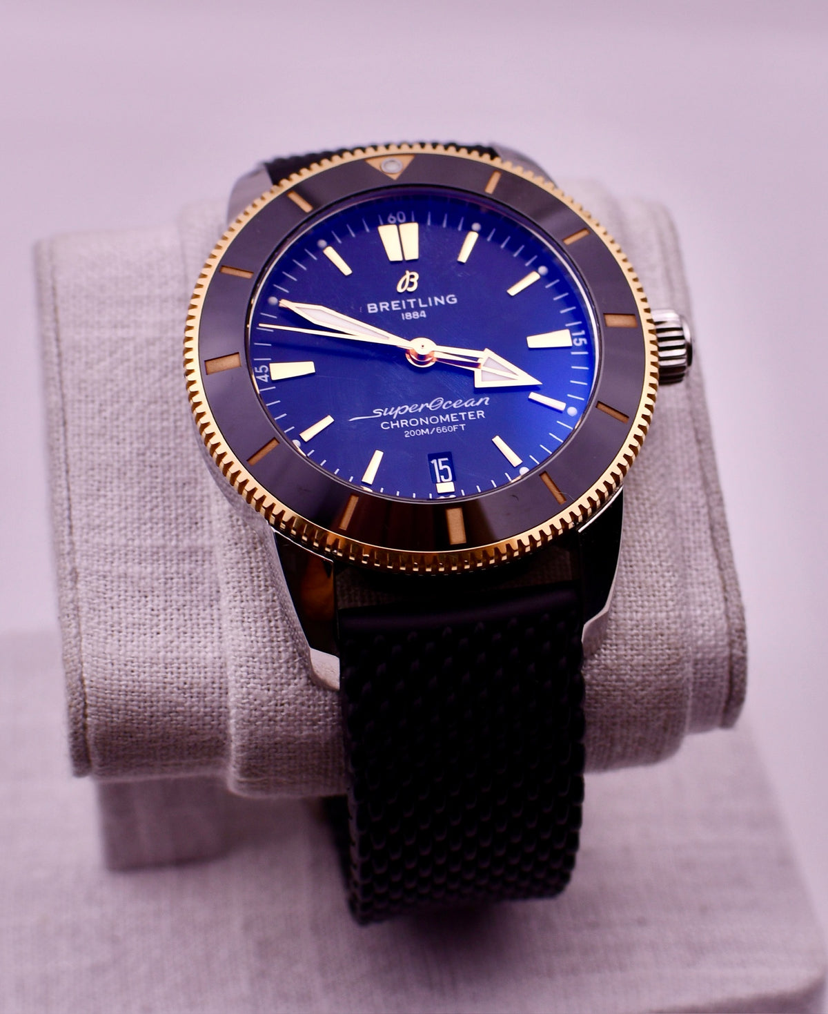 Case #668 — Breitling Superocean Heritage II (Two Tone) Ref. UB2030