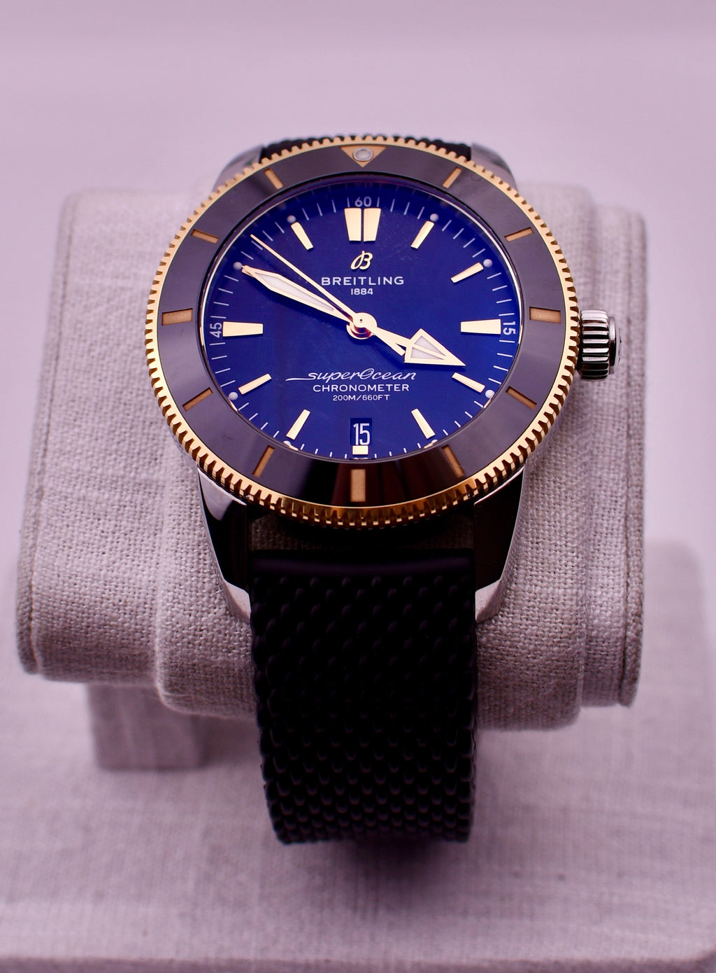 Case #668 — Breitling Superocean Heritage II (Two Tone) Ref. UB2030
