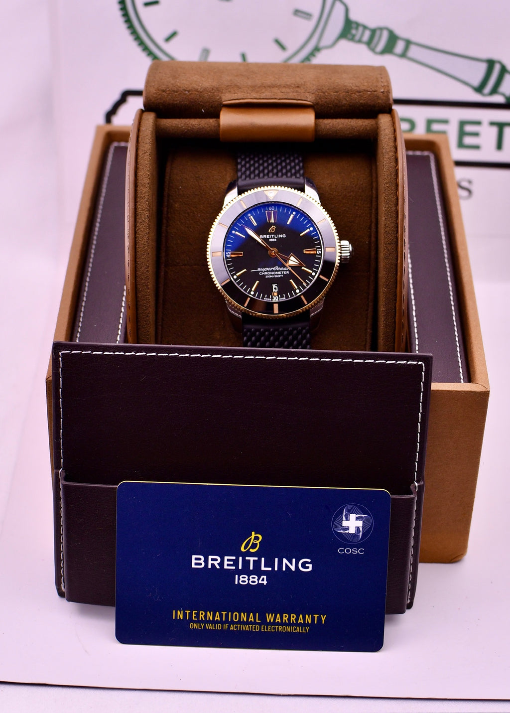 Case #668 — Breitling Superocean Heritage II (Two Tone) Ref. UB2030