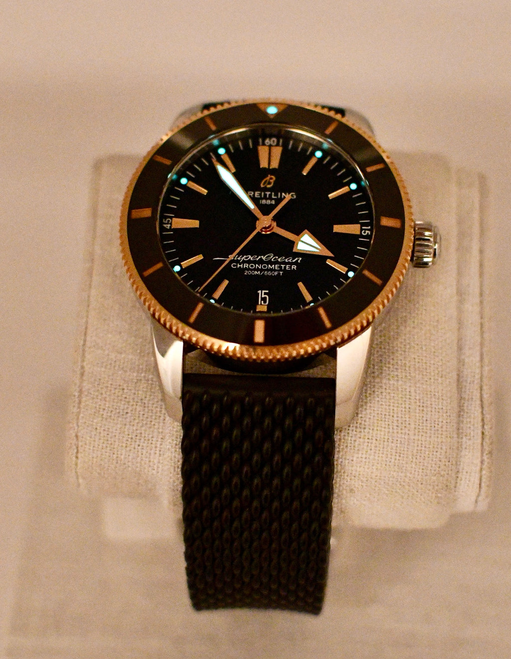 Case #668 — Breitling Superocean Heritage II (Two Tone) Ref. UB2030