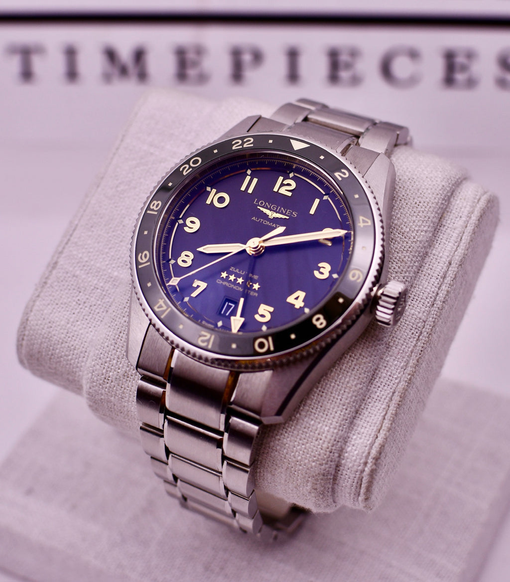 Case #660 — Longines Spirit Zulu Time 39MM Ref. L3.802.4.63.6