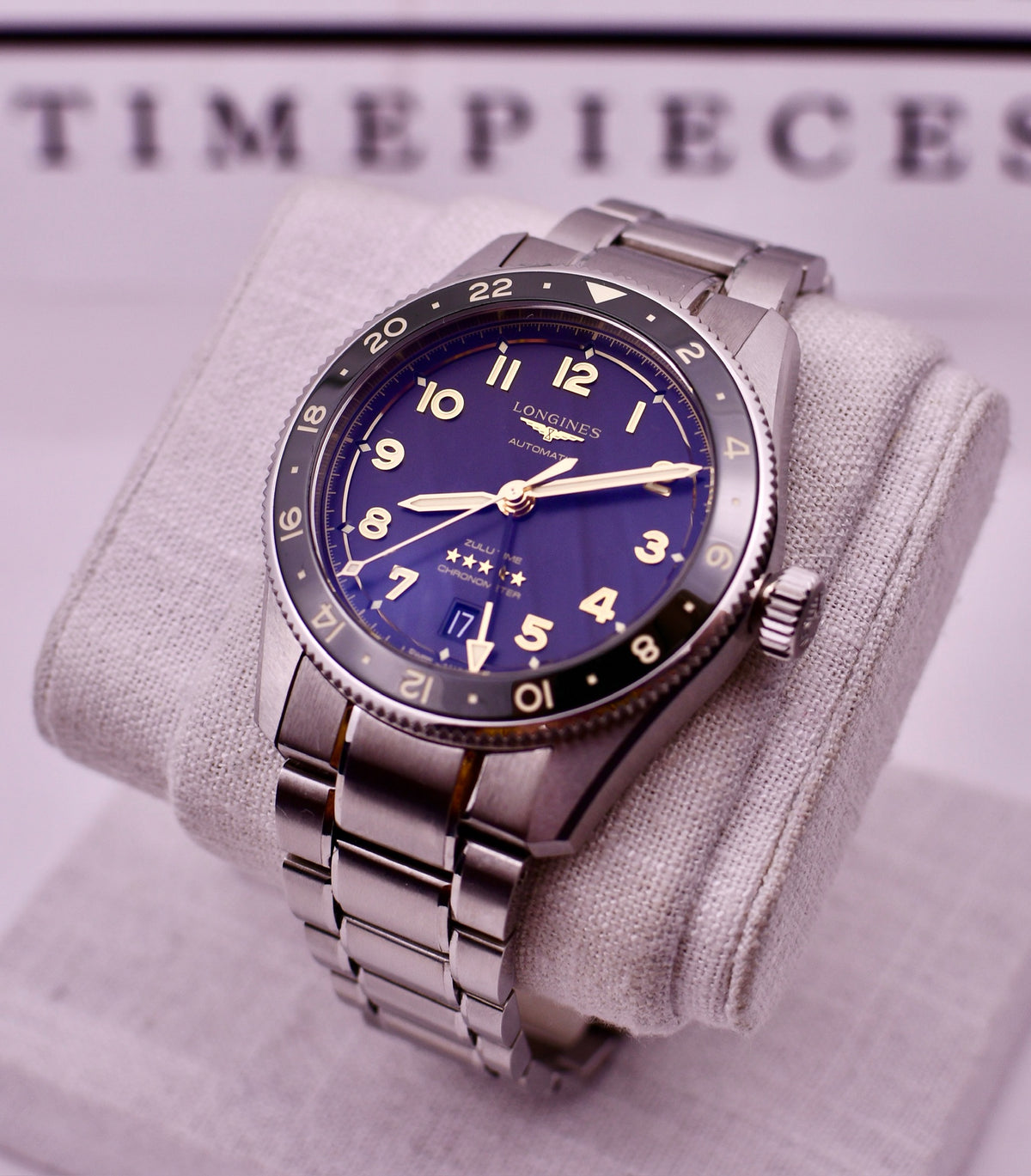 Case #660 — Longines Spirit Zulu Time 39MM Ref. L3.802.4.63.6