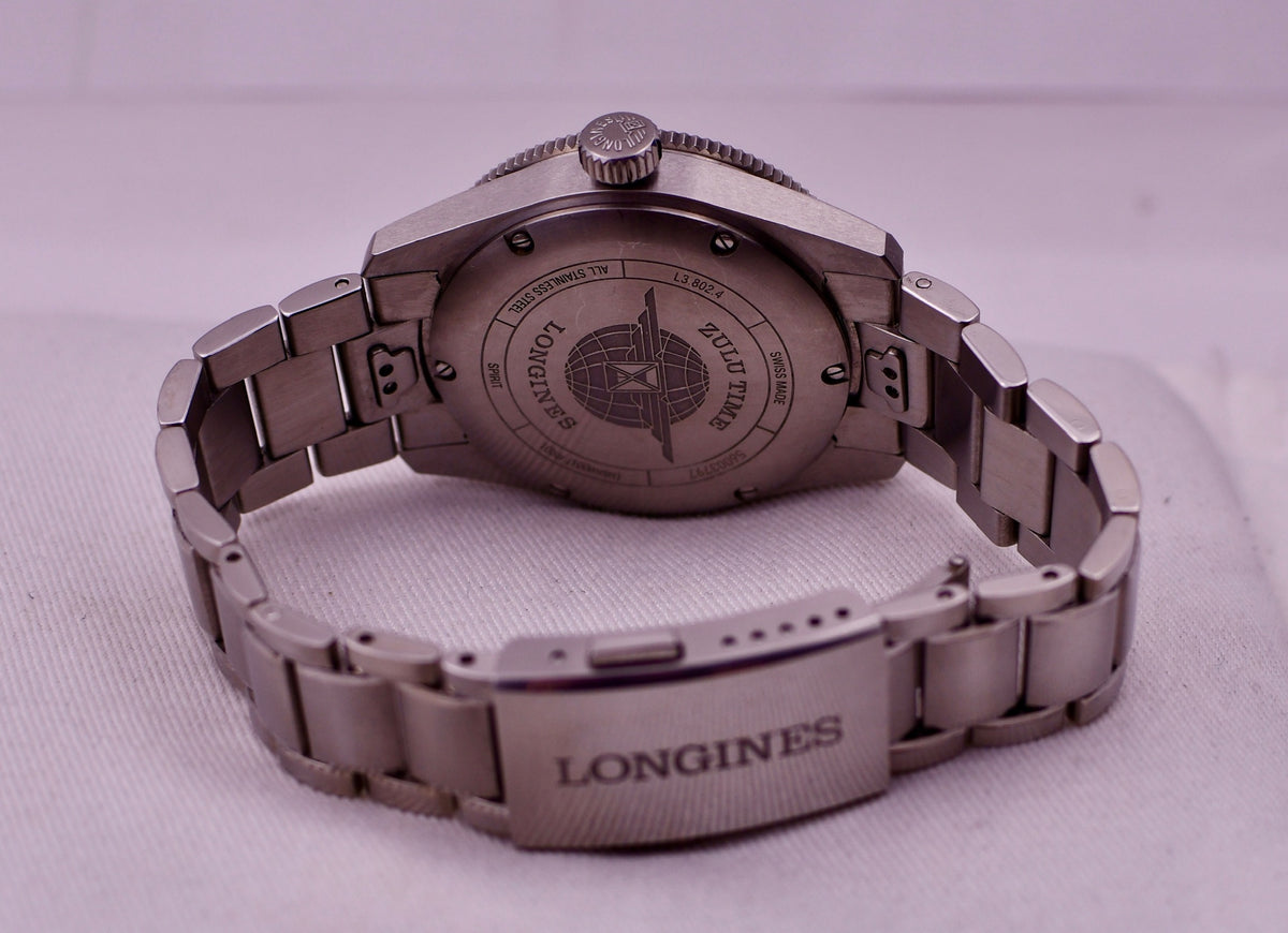 Case #660 — Longines Spirit Zulu Time 39MM Ref. L3.802.4.63.6