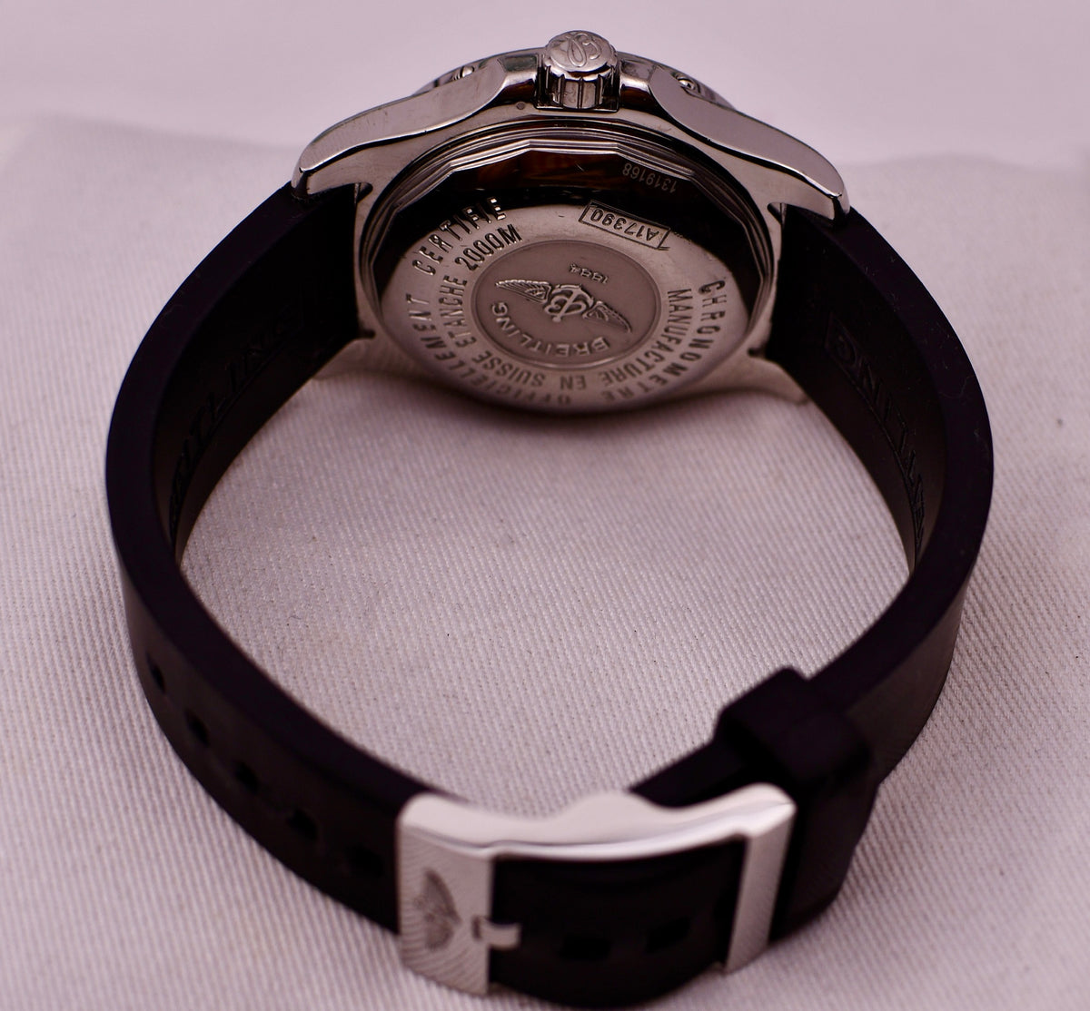 Case #676 — Breitling SuperOcean Steelfish "X-Plus" Ref. A1739010/B772