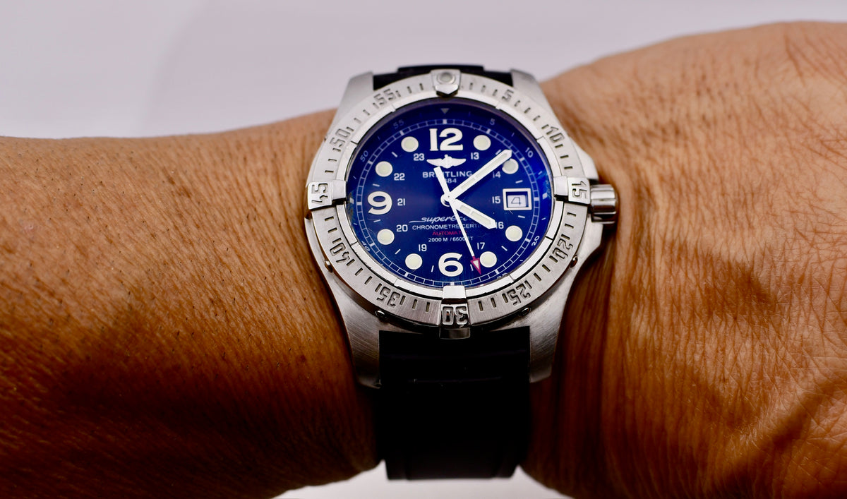 Case #676 — Breitling SuperOcean Steelfish "X-Plus" Ref. A1739010/B772
