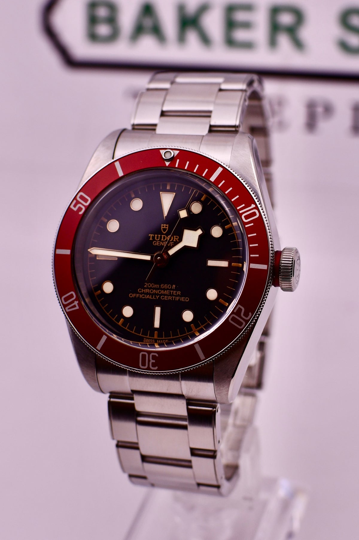 Case #645 — Tudor Black Bay 41 (Red - Steel) Ref. 79230R-0012