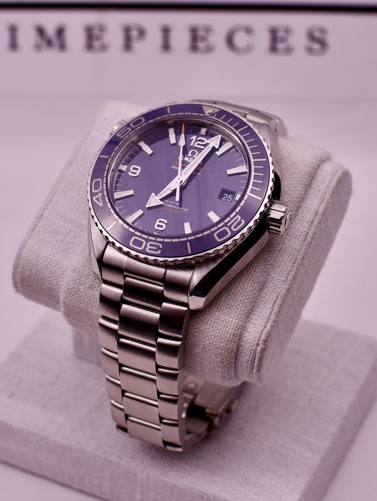 Case #689 — Omega Planet Ocean (Blue) Ref. 215.30.44.21.03.001