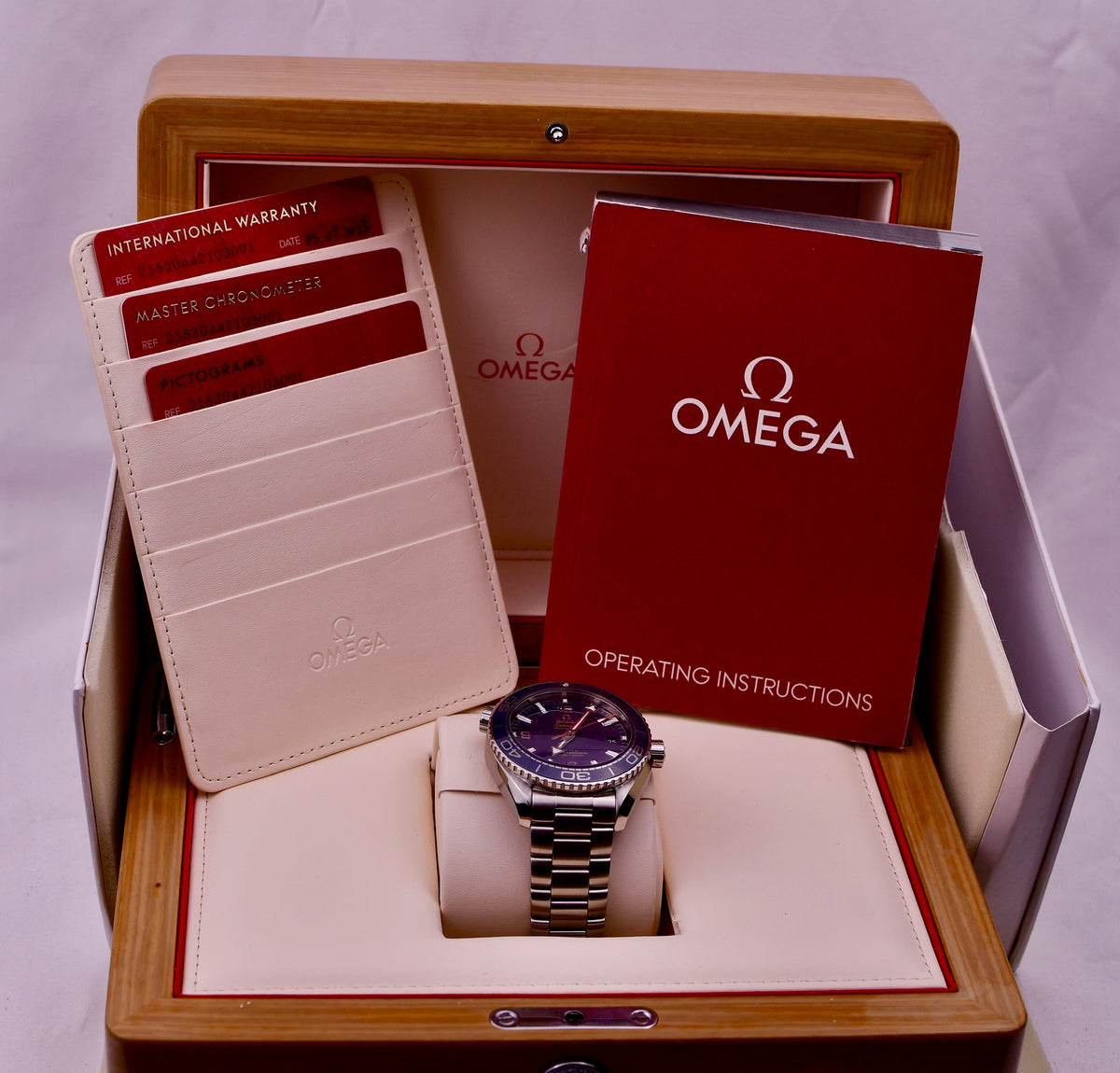 Case #689 — Omega Planet Ocean (Blue) Ref. 215.30.44.21.03.001