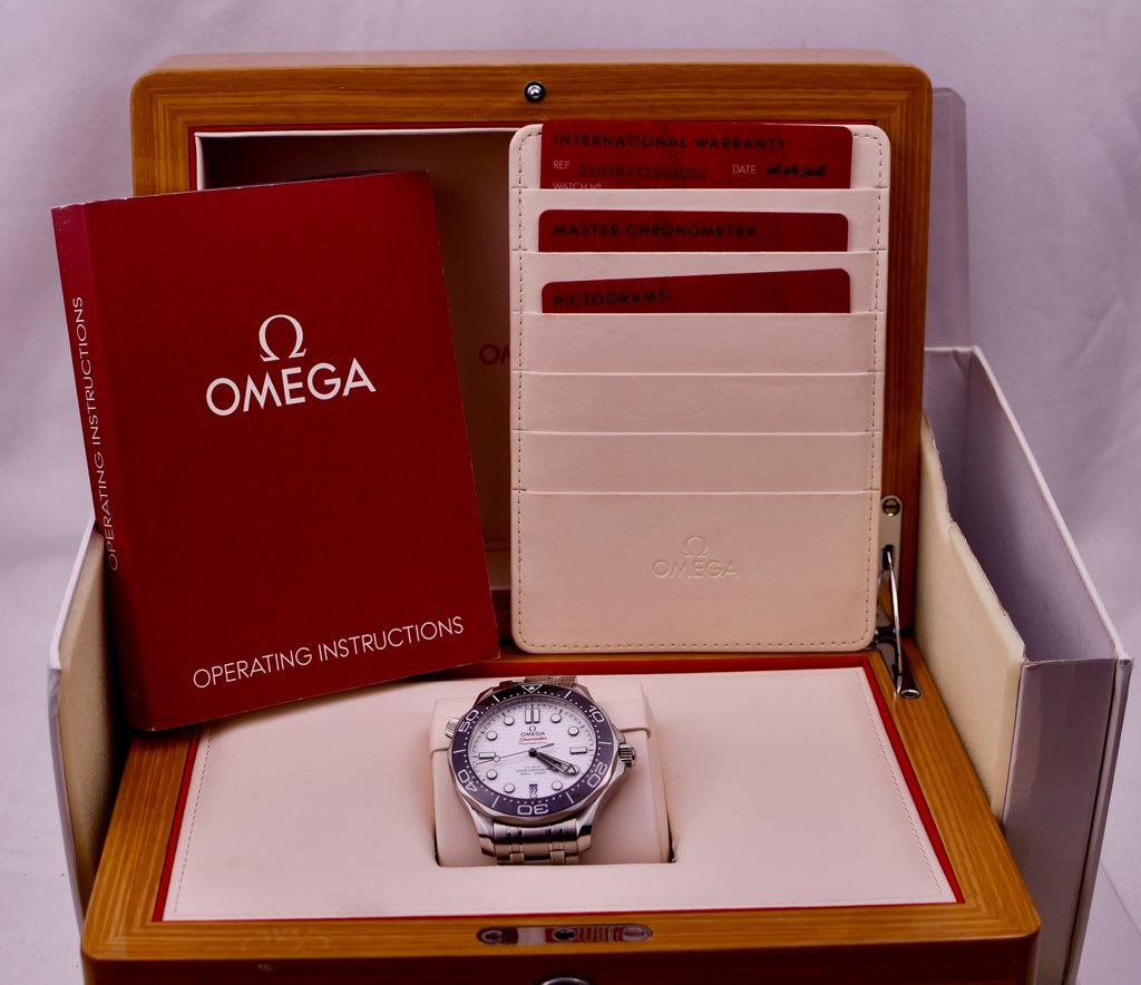 Case #686 — Omega Seamaster 300 (White) Ref. 210.30.42.20.04.001