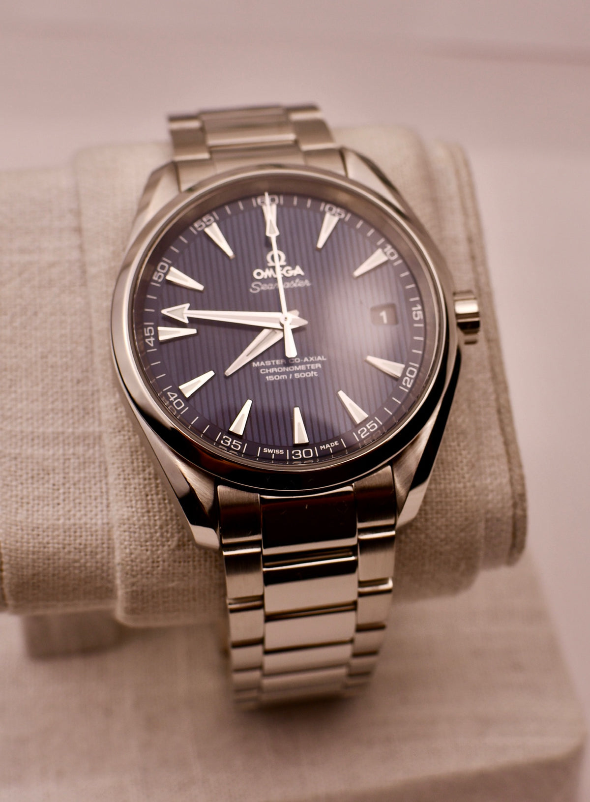 Case #690 — Omega Seamaster Aqua Terra 150M 41.5 Blue “Spectre” Ref. 231.10.42.21.03.003