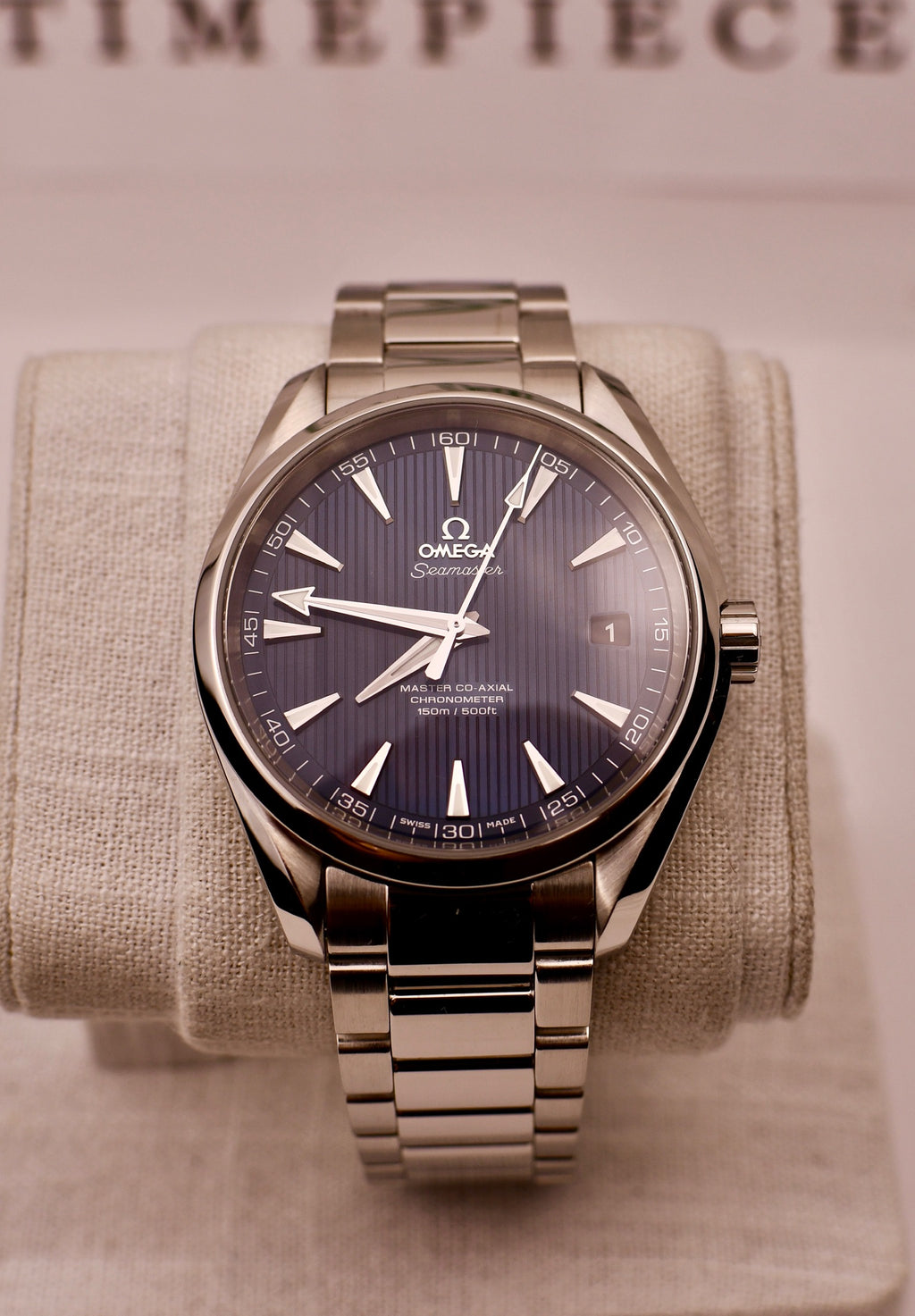 Case #690 — Omega Seamaster Aqua Terra 150M 41.5 Blue “Spectre” Ref. 231.10.42.21.03.003