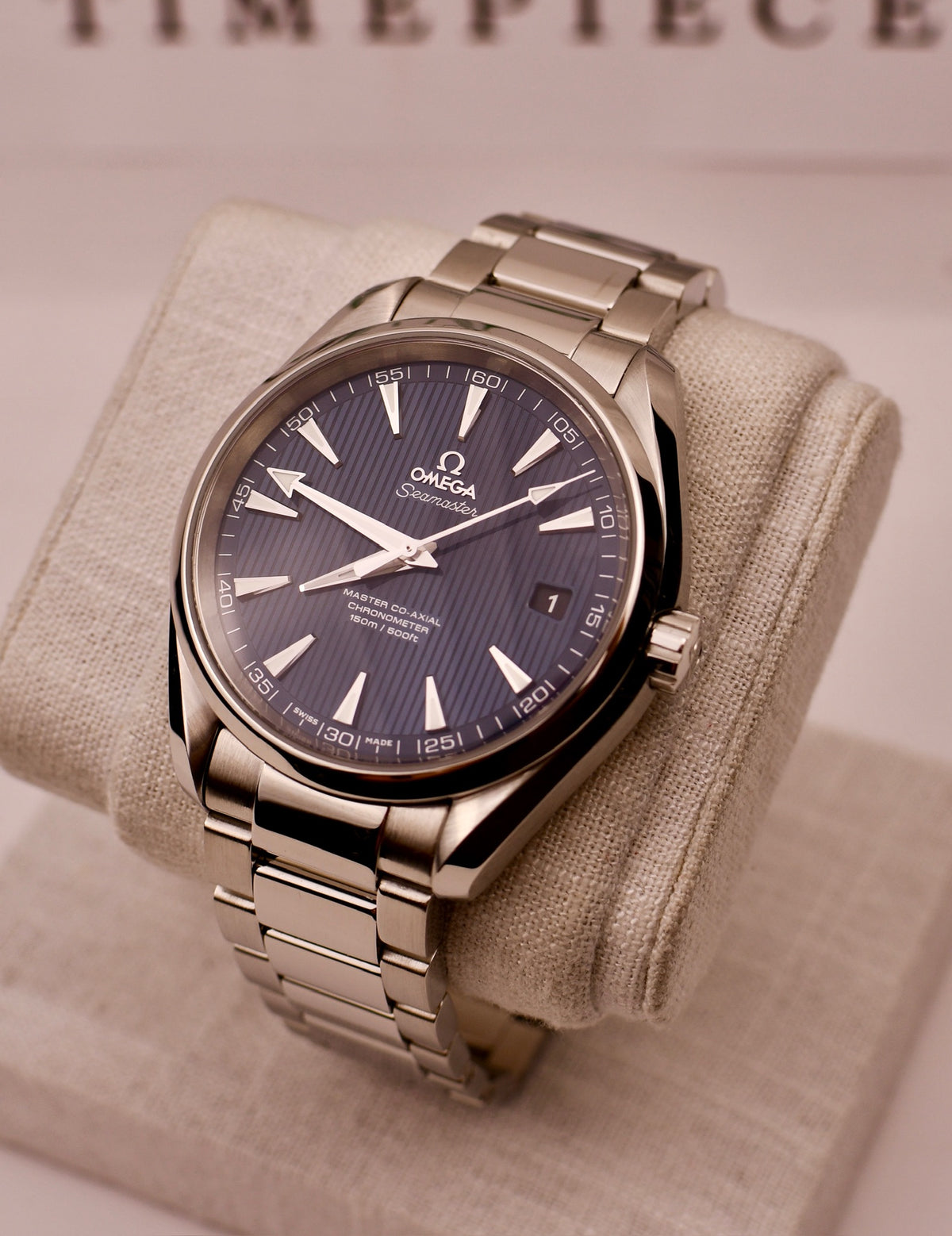 Case #690 — Omega Seamaster Aqua Terra 150M 41.5 Blue “Spectre” Ref. 231.10.42.21.03.003