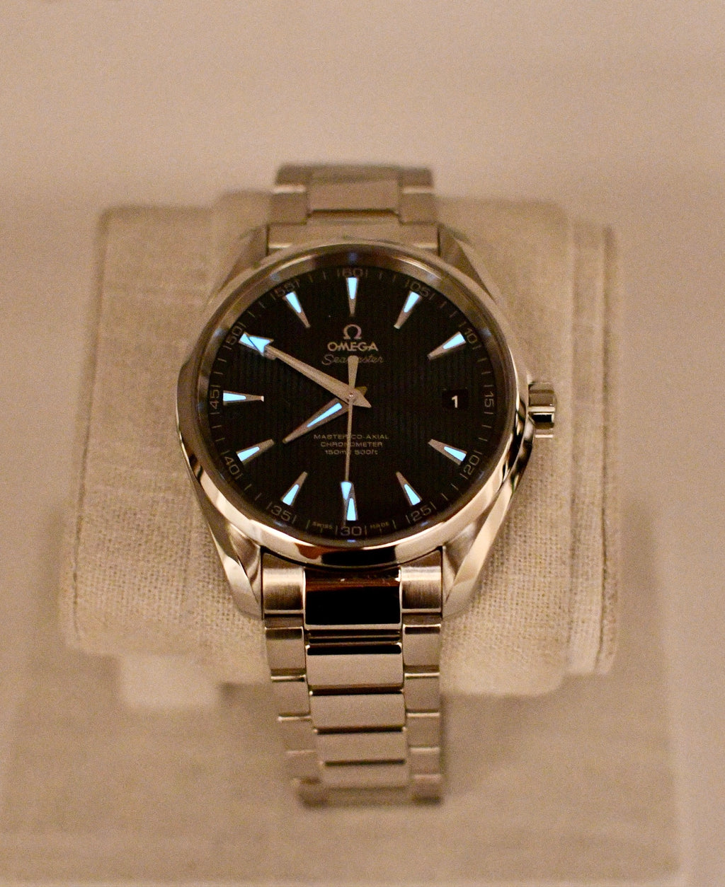 Case #690 — Omega Seamaster Aqua Terra 150M 41.5 Blue “Spectre” Ref. 231.10.42.21.03.003