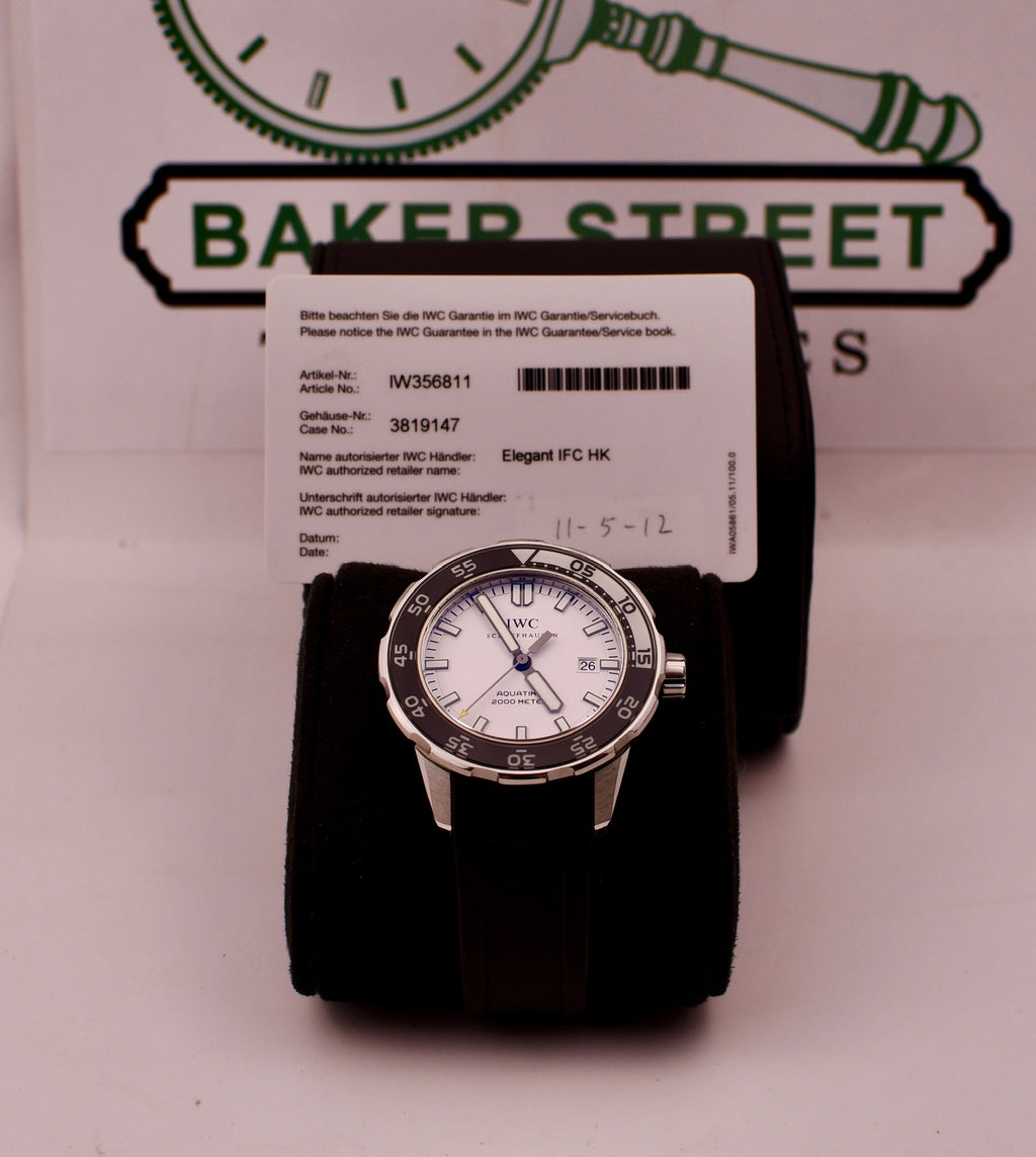 Case #704 — IWC Aquatimer Automatic 2000 “White” Ref. IW356811