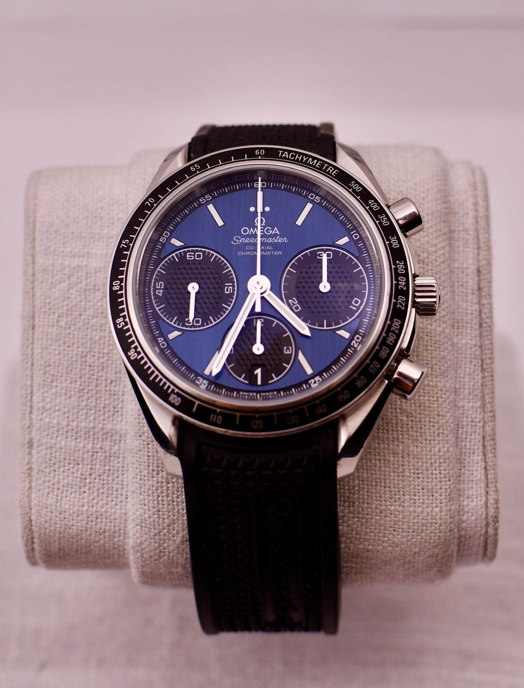Case #711 — Omega Speedmaster Racing “Blue” Ref. 326.32.40.50.03.001