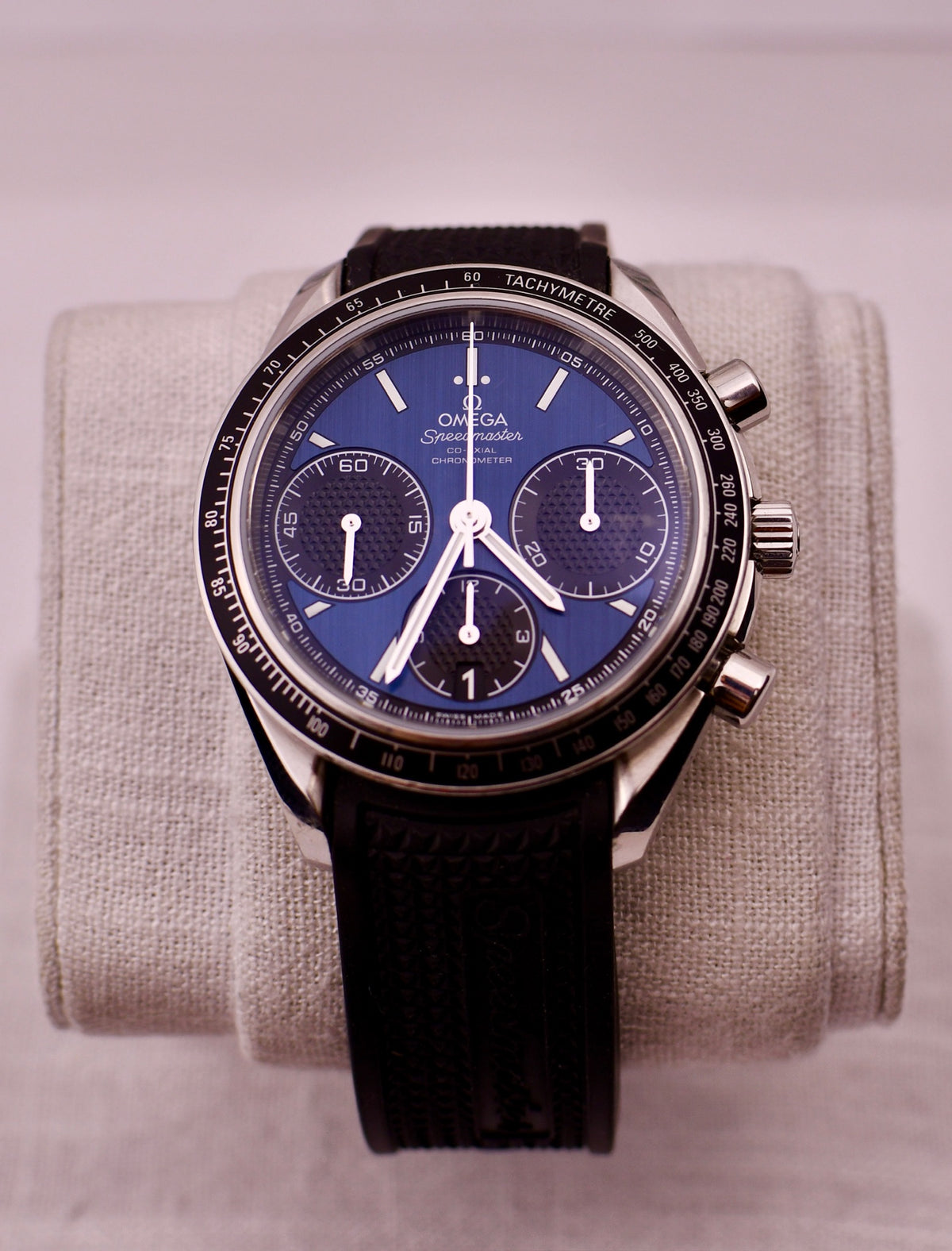 Case #711 — Omega Speedmaster Racing “Blue” Ref. 326.32.40.50.03.001
