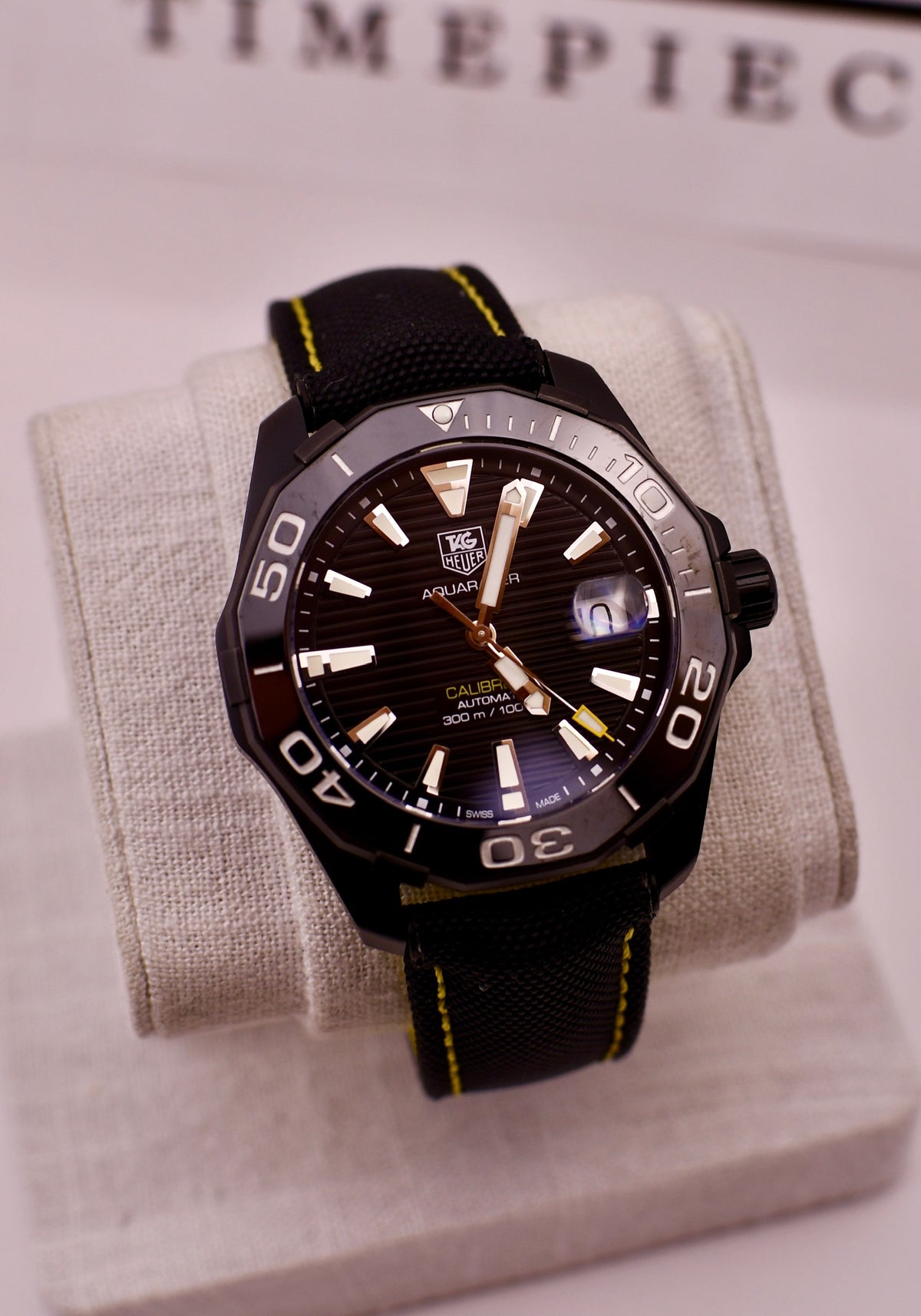 Case #715 — TAG Heuer Aquaracer Calibre 5 Titanium Ref. WAY218A.FC6362
