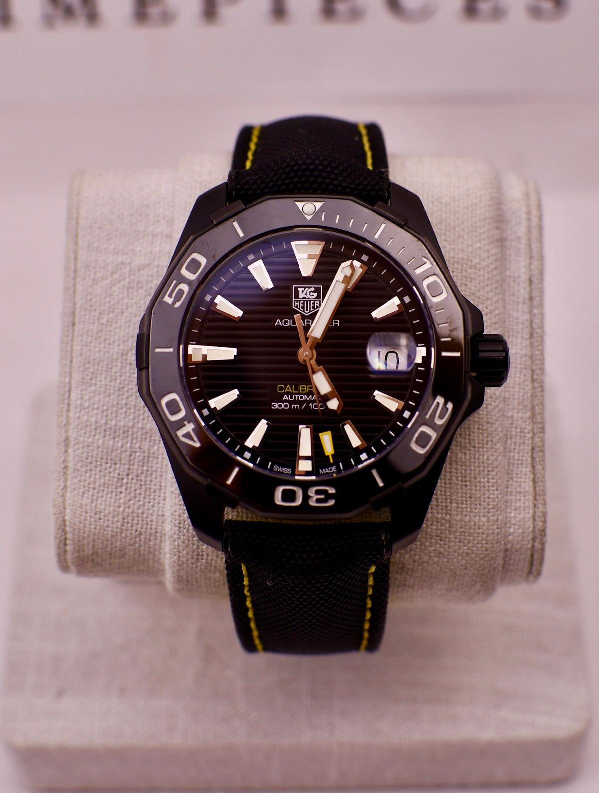 Case #715 — TAG Heuer Aquaracer Calibre 5 Titanium Ref. WAY218A.FC6362