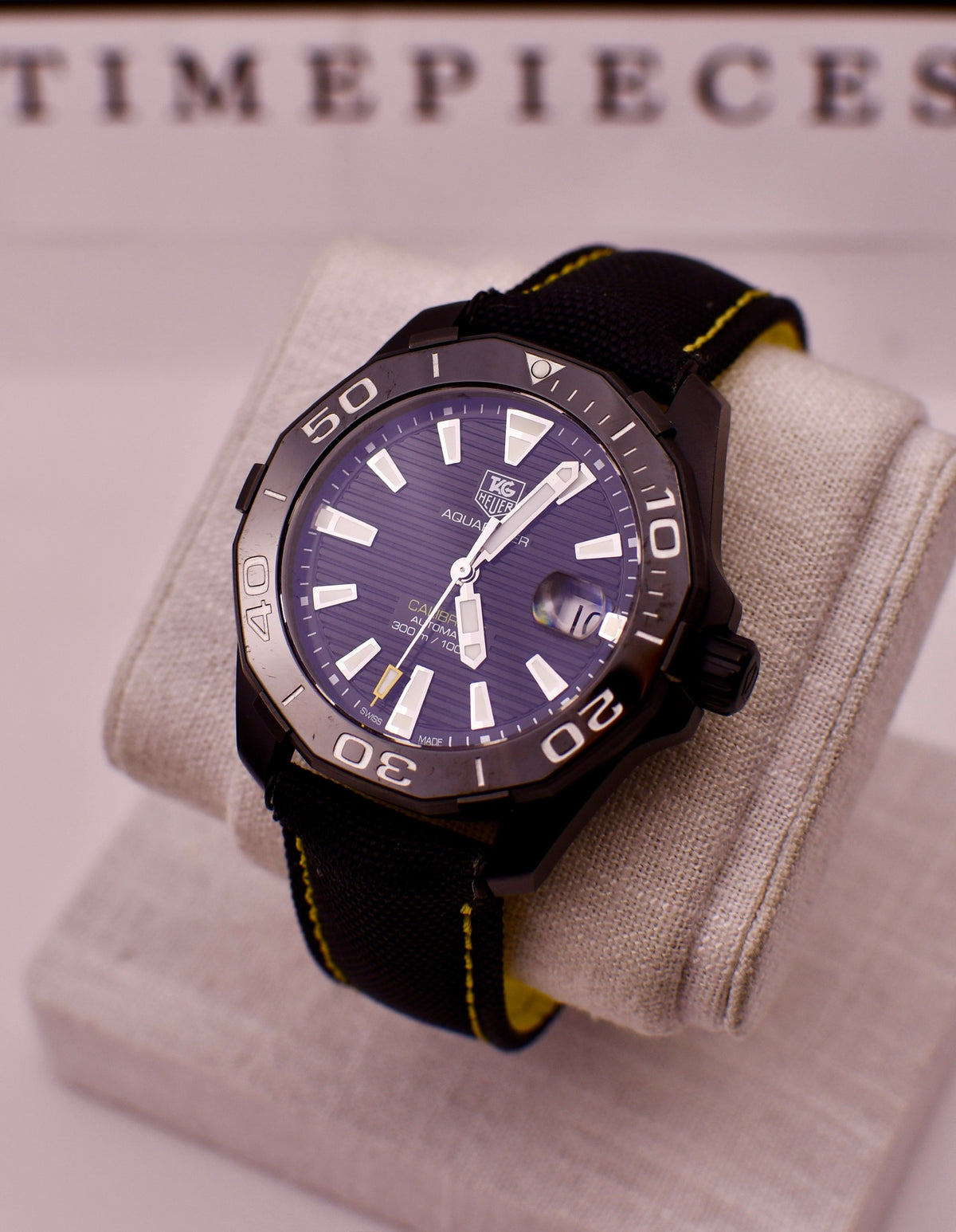 Case #715 — TAG Heuer Aquaracer Calibre 5 Titanium Ref. WAY218A.FC6362