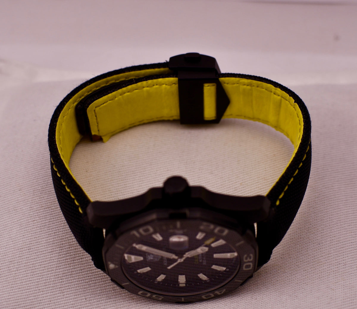 Case #715 — TAG Heuer Aquaracer Calibre 5 Titanium Ref. WAY218A.FC6362