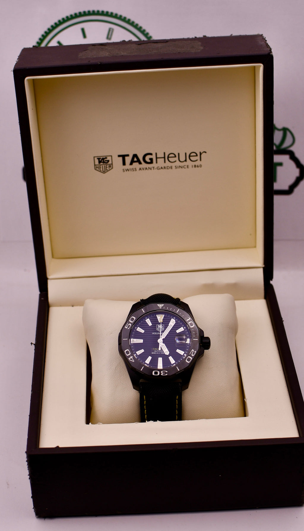 Case #715 — TAG Heuer Aquaracer Calibre 5 Titanium Ref. WAY218A.FC6362