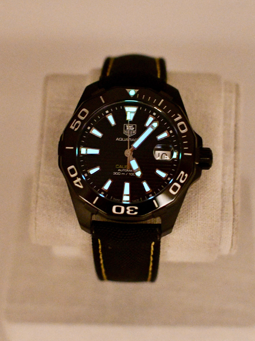 Case #715 — TAG Heuer Aquaracer Calibre 5 Titanium Ref. WAY218A.FC6362