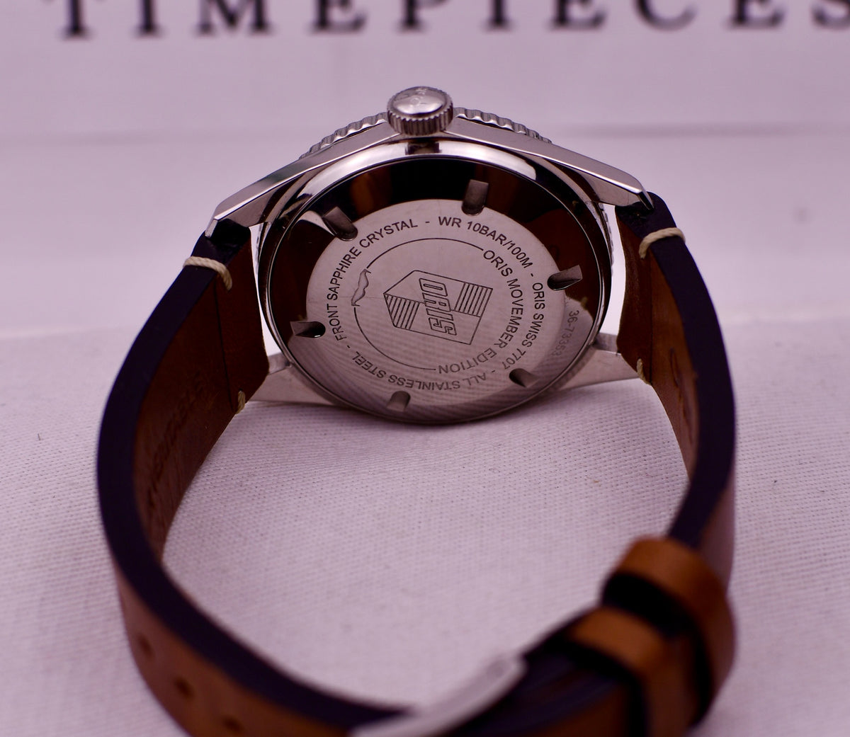 Case #719 — Oris Divers Sixty-Five Movember Edition Ref. 01 733 7707 4084-Set LS